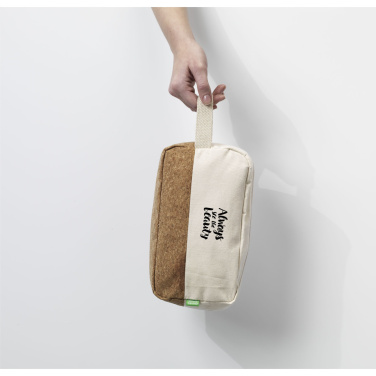 Logo trade promotional item photo of: CosCork Eco toiletry bag