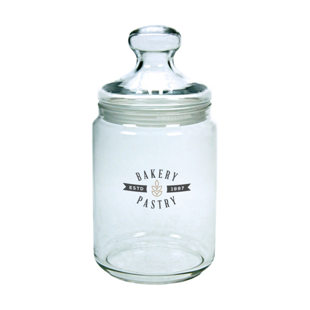 Logo trade promotional merchandise photo of: Dolci Candy jar 1 L