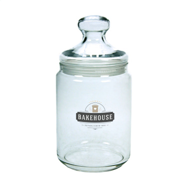 Logo trade promotional gifts image of: Dolci Candy jar 1 L