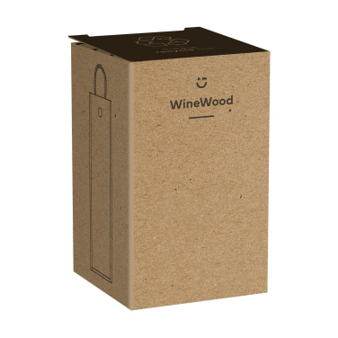 Logo trade promotional gifts picture of: WineWood wine box