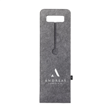Logo trade promotional item photo of: Wine Bag-to-Give GRS RPET