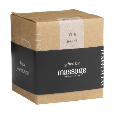 Logotrade business gift image of: Wooosh Scented Candle True Wood