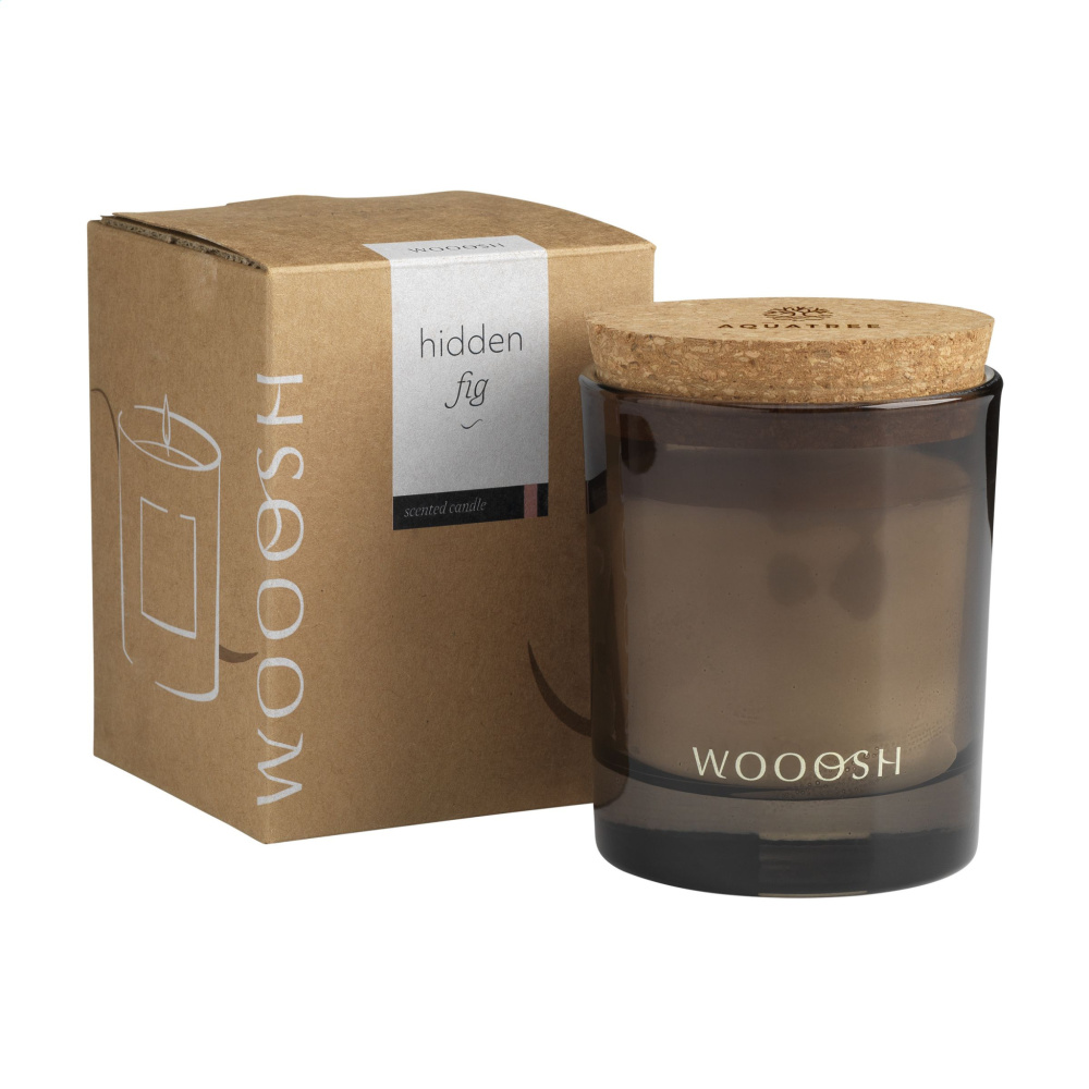 Logo trade promotional items picture of: Wooosh Scented Candle Hidden Fig