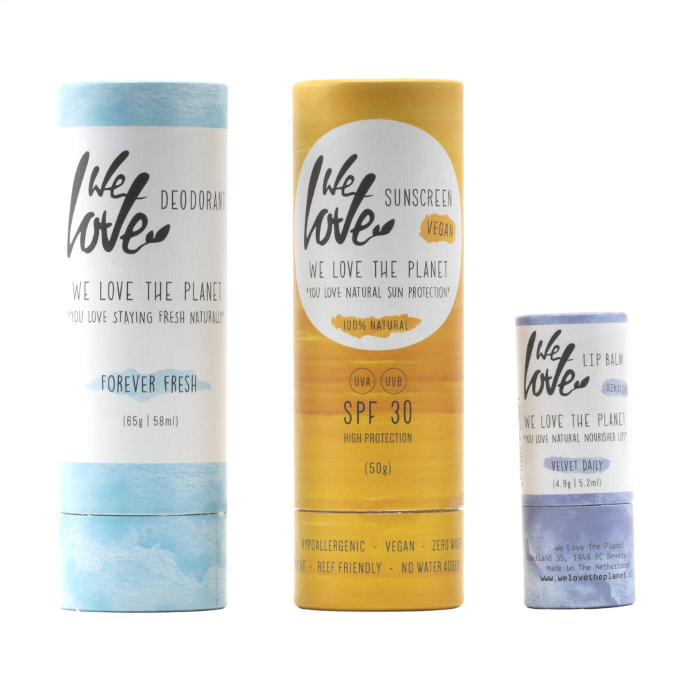 Logo trade promotional giveaway photo of: We Love The Planet Giftset Care