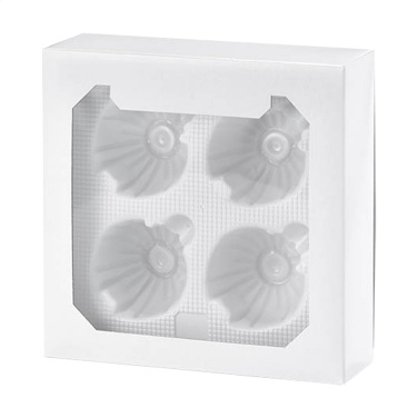 Logotrade promotional gift picture of: Christmas Bauble Ø 6 cm - set of 4 - Made in Europe