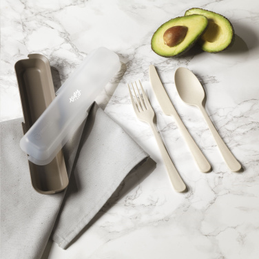 Logotrade promotional merchandise image of: Outdoor 3-piece Cutlery Set