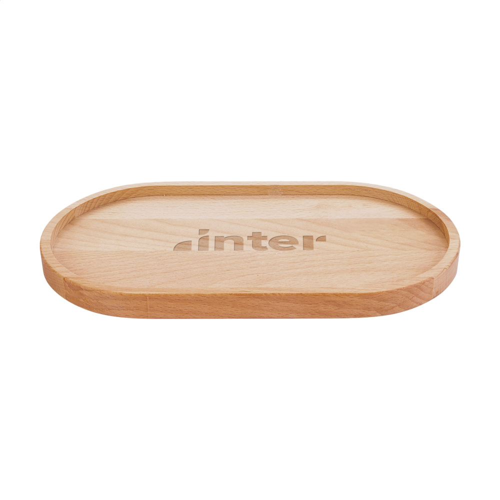 Logo trade promotional merchandise picture of: Harmony Serving Tray Oval