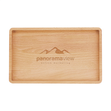 Logo trade promotional giveaway photo of: Harmony Serving Tray Rectangle