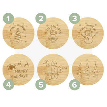 Logo trade advertising products picture of: Wooosh Scented Candle Sweet Vanilla X-Mas