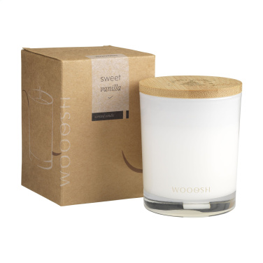 Logo trade promotional gift photo of: Wooosh Scented Candle Sweet Vanilla X-Mas