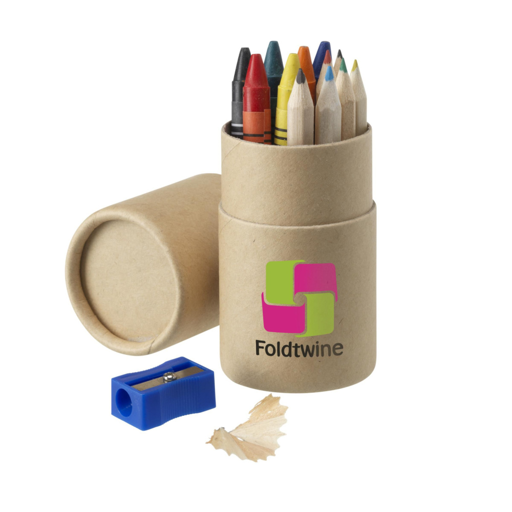 Logo trade promotional item photo of: ColourJoy crayons