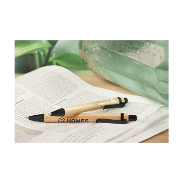 Logo trade promotional product photo of: Boston Bamboo pen