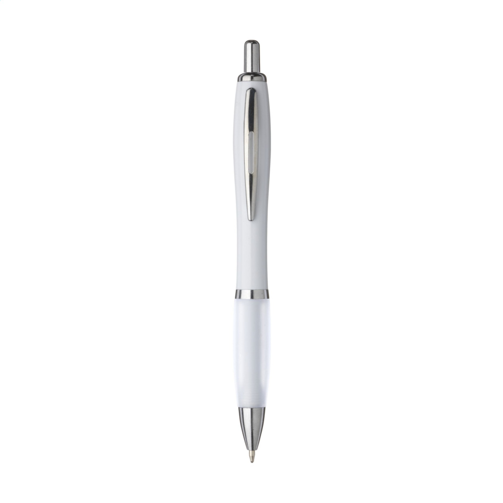 Logo trade promotional merchandise image of: Athos White pen