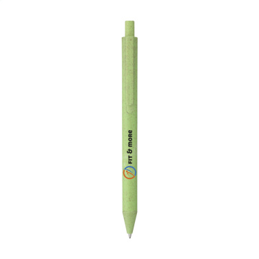 Logo trade promotional gifts image of: Wheat-Cycled wheat straw pen