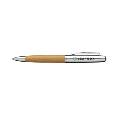 Logo trade promotional gift photo of: Bamboo Pen Set pens