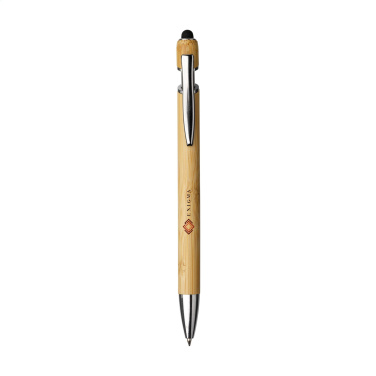 Logo trade promotional products picture of: Luca Touch Bamboo stylus pen