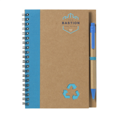 Logo trade promotional item photo of: Recycle Note-L Paper notebook