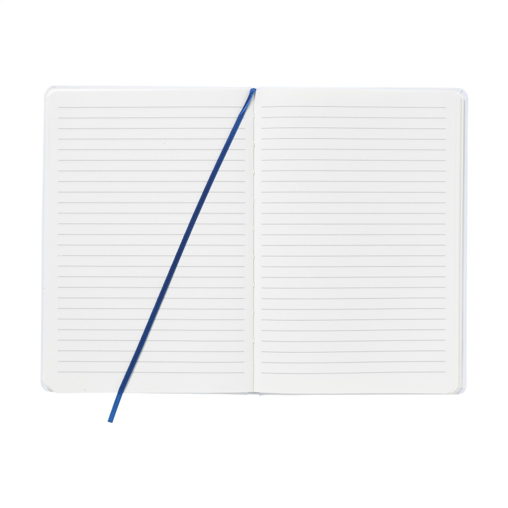Logo trade corporate gifts image of: WhiteNote A5 Paper notebook