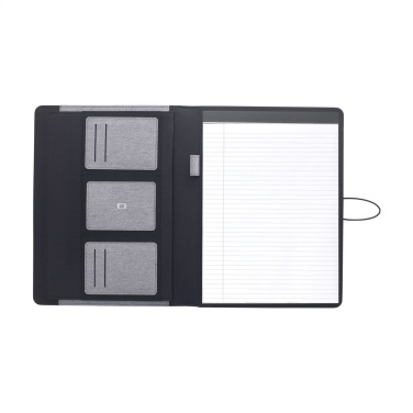 Logo trade corporate gift photo of: Quest Portfolio RCS RPET A4  document folder