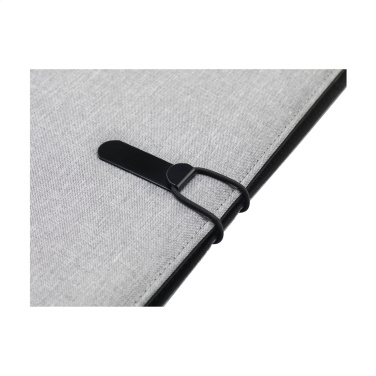 Logo trade business gift photo of: Quest Portfolio RCS RPET A4  document folder