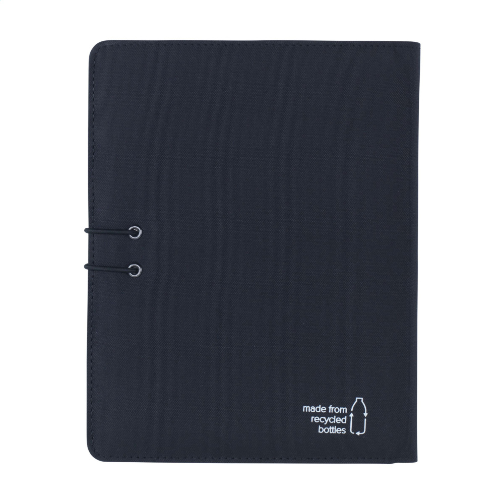 Logo trade corporate gift photo of: Quest Portfolio RPET A5 document folder