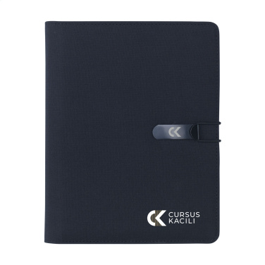 Logo trade promotional gifts image of: Quest Portfolio RPET A5 document folder