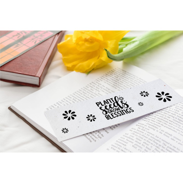 Logo trade promotional product photo of: Seed Paper Bookmark