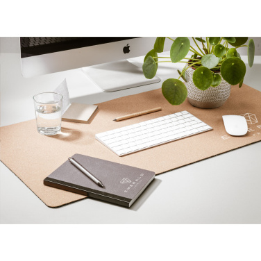Logo trade promotional items picture of: Faro Cork Deskpad