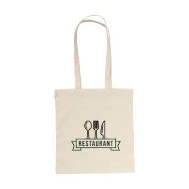 Logo trade promotional gift photo of: ShoppyBag (135g/m²) long handles cotton bag
