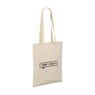 Logo trade promotional gift photo of: ShoppyBag (180 g/m²) long handles cotton bag