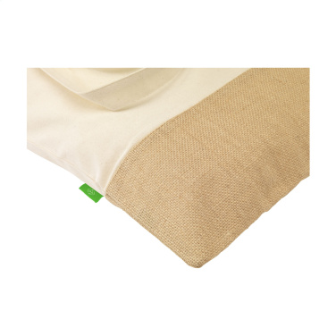 Logo trade promotional gift photo of: Combi Organic Shopper (160 g/m²) bag