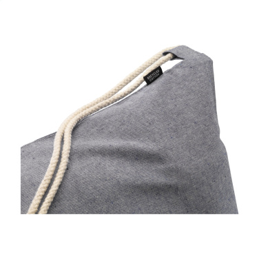 Logotrade business gifts photo of: GRS Recycled Cotton PromoBag (180 g/m²) backpack
