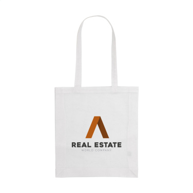 Logotrade corporate gift picture of: Colour Square Bag GRS Recycled Cotton (150 g/m²)