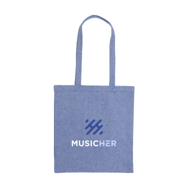 Logo trade promotional merchandise photo of: Melange Shopper GRS Recycled Canvas (280 g/m²) bag
