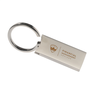 Logo trade promotional products image of: StraightKey key ring