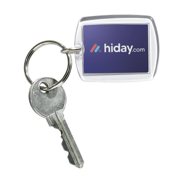 Logo trade promotional products image of: Club keyring