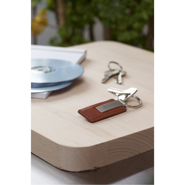 Logotrade promotional gift picture of: LeatherKey keyring