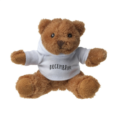 Logo trade corporate gift photo of: HoodedBear bear cuddle toy