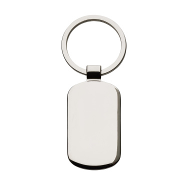 Logo trade business gift photo of: KeyTag Rectangular keyring