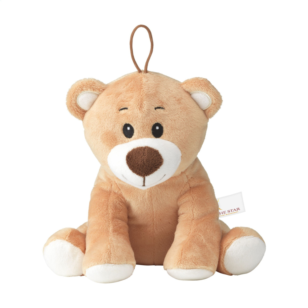 Logo trade promotional merchandise photo of: Thom plush bear cuddle toy