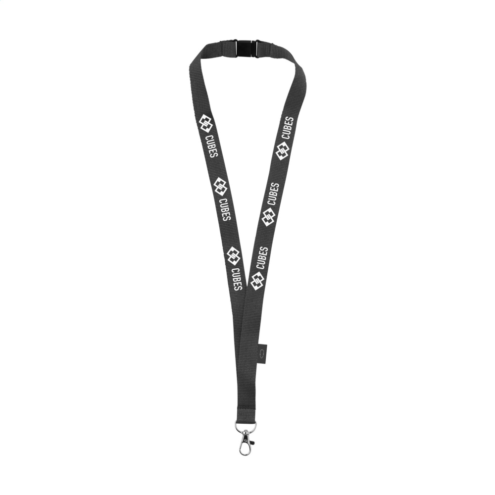 Logo trade promotional gifts picture of: Lanyard Safety RPET 2 cm