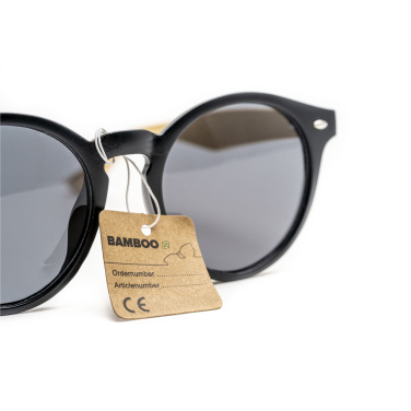 Logo trade promotional merchandise picture of: Laguna Bamboo sunglasses