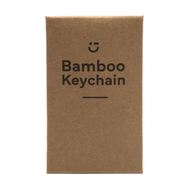 Logotrade promotional items photo of: Casa bamboo keyring