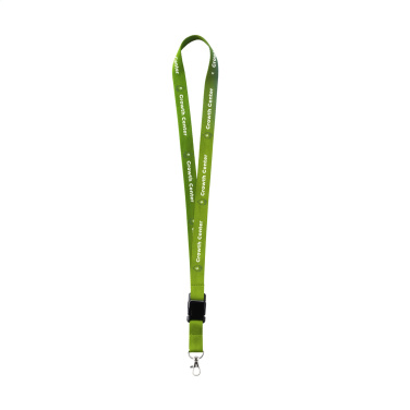 Logo trade promotional merchandise image of: Lanyard Sublimation Buckle keycord 25 mm