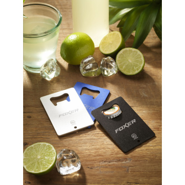 Logotrade promotional gift image of: Carta Opener Recycled Alu bottle opener
