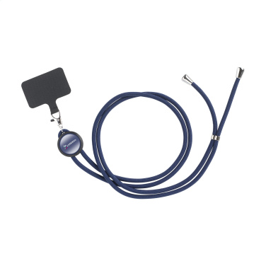 Logotrade promotional giveaway image of: Lace Lanyard GRS RPET 5 mm keycord