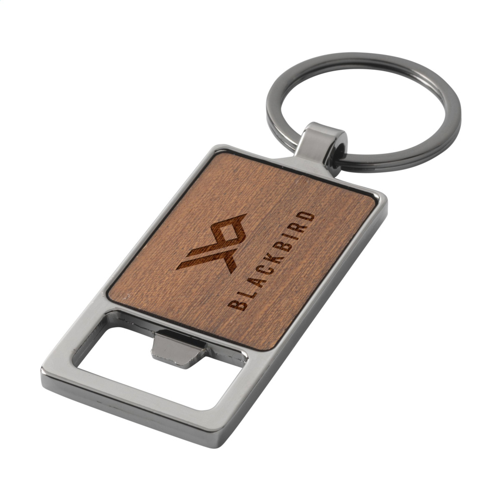 Logo trade promotional merchandise image of: Sammy bottle opener / keyring