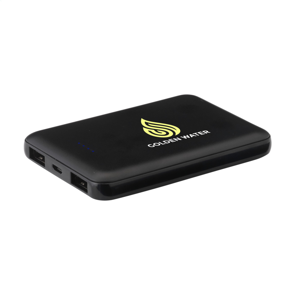Logo trade promotional products image of: PocketPower 5000 RCS Recycled Powerbank