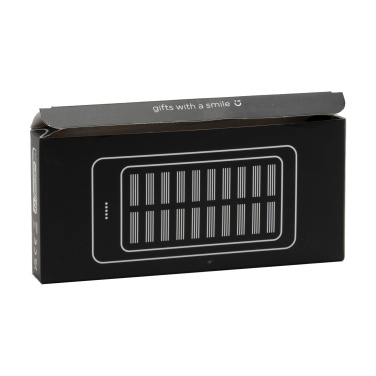 Logotrade promotional merchandise picture of: Solar Powerbank 8000+ Wireless Charger