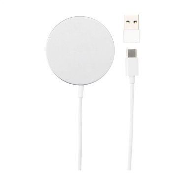 Logotrade promotional gift picture of: Force MagSafe 10W Recycled Wireless Charger
